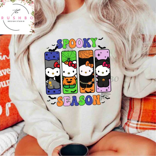 Hello Kitty Spooky Season Halloween Shirt