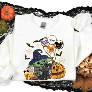 Baby Yoda Hug Happy Halloween Shirt