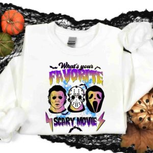 What’s Your Favorite Scary Movie Halloween Shirt