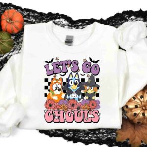 Lets Go Ghouls Stitch Halloween Shirt