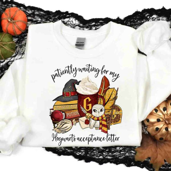 Patiently Waiting For My Hogwarts Acceptance Letter Gryffindor Shirt