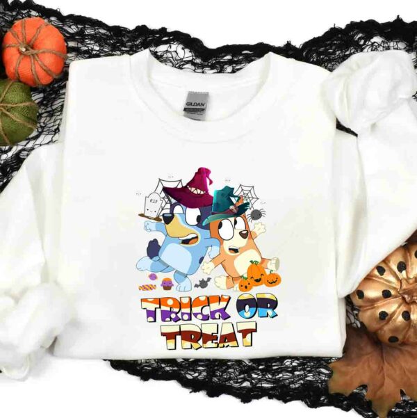 Bluey Halloween Trick Or Treat T Shirt