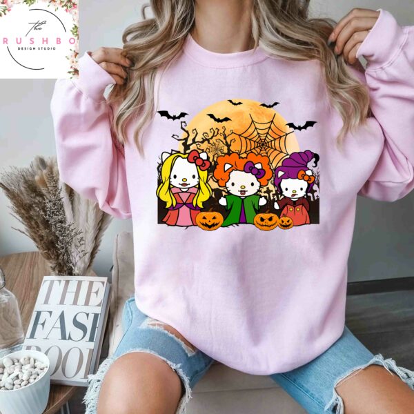 Pumpkin Halloween Hello Kitty Shirt