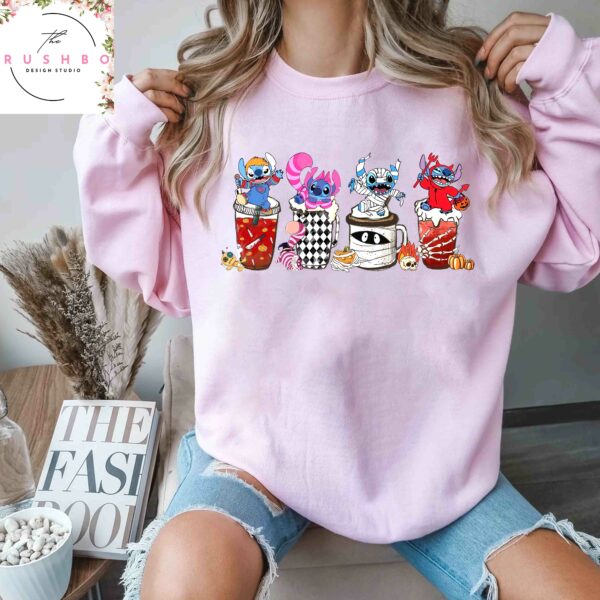 Cute Halloween Stitch Sweatshirt