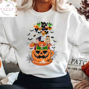Hocus Pocus Disney Pumpkin Halloween Sweatshirt