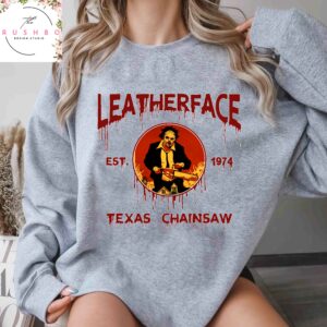 LeatherFace Texas Chainsaw Halloween Sweatshirt