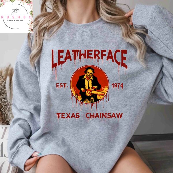 LeatherFace Texas Chainsaw Halloween Sweatshirt