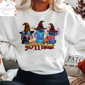Gryffindor Stitch Halloween Sweatshirt