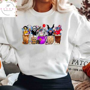 Cute Horror Stitch Halloween Sweatshirt