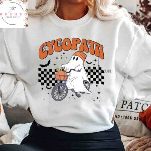 Cycopath Boo Spooky Halloween Sweatshirt