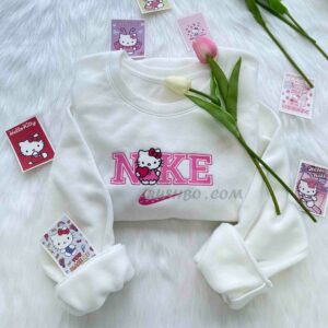 Hello Kitty Embroidery Sweatshirt