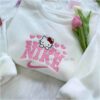 Hello Kitty Embroidery Sweatshirt