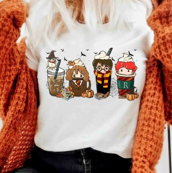 Halloween Harry Magic Coffee Latte Sweatshirt