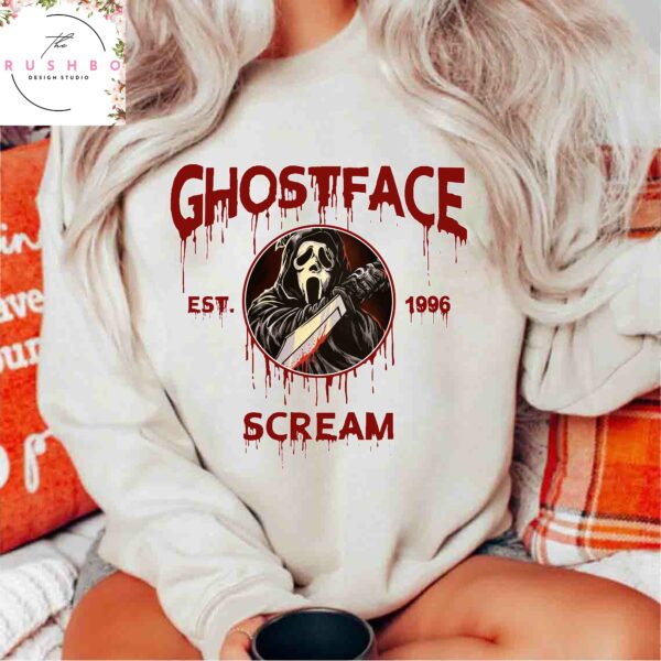 Ghostface Scream Est 1996 Halloween T Shirt