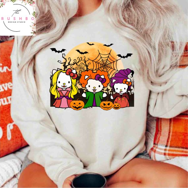 Pumpkin Halloween Hello Kitty Shirt