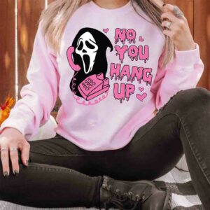 No You Hang Up First Scream Halloween Shirt
