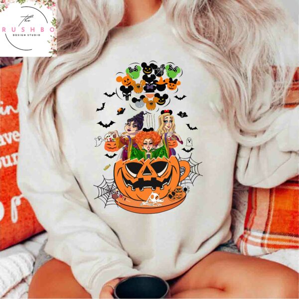 Hocus Pocus Disney Pumpkin Halloween Sweatshirt