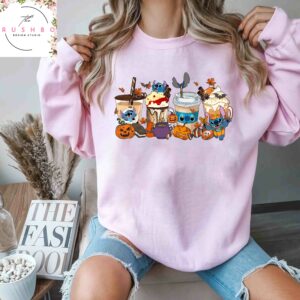 Stitch Halloween Pumpkin Sweatshirt