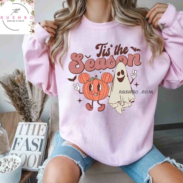 Tis The Season Boo Spooky Halloween Sweatshirt