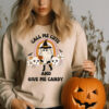 Pumpkin Skeleton Namaste Halloween Sweatshirt