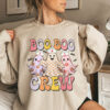 Halloween Ghost Cat Spooky Season Sweatshirt