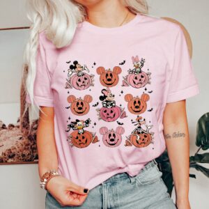 Vintage Mickey and Friends Halloween Disney Pumpkins Shirt