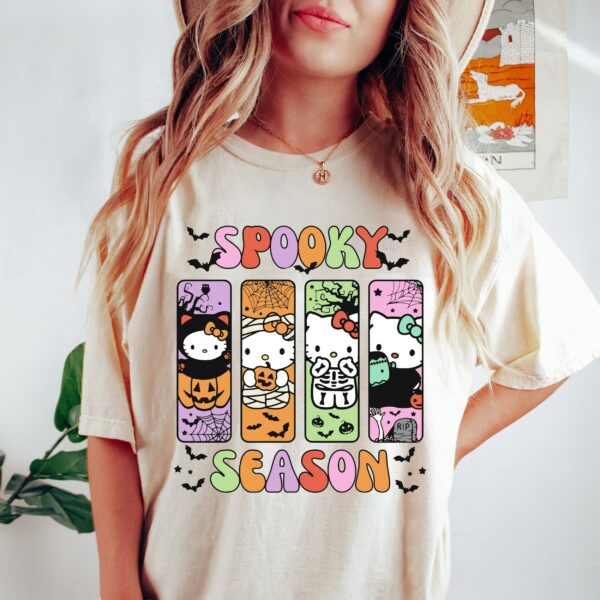 Kawaii Spooky Season Halloween Pumpkin Shirt