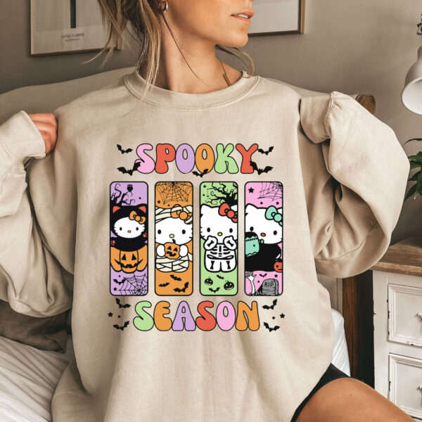 Kawaii Spooky Season Halloween Pumpkin Shirt