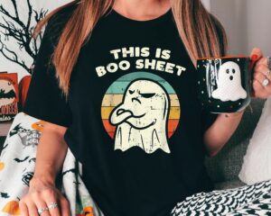 This Is Boo Sheet Halloween T Shirt