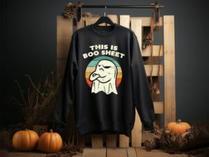 This Is Some Boo Sheet Halloween Ghosts Sweatshirt