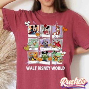 Vintage Mickey And Friends Halloween Walt Disney World Shirt
