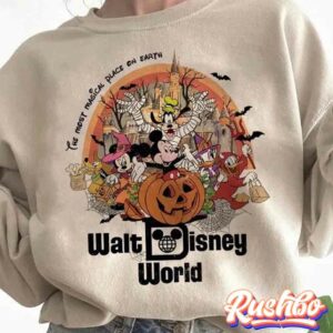 Walt Disney In October Halloween Shirt