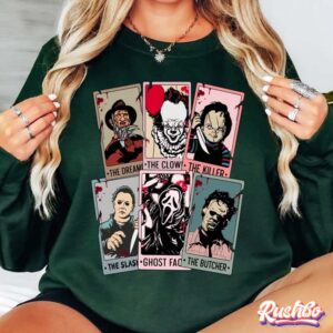 Retro Hocus Pocus Halloween Tarot Card Sweatshirt