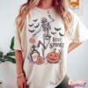 Coffee Lover Horror Movie Latte Halloween Party Shirt