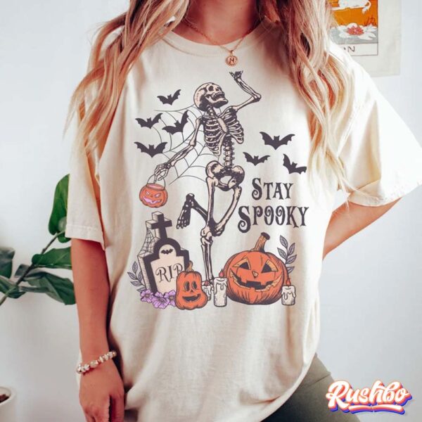 Stay Spooky Halloween Witch T Shirt