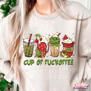 Cup Of Fuckoffee Funny Christmas Sweatshirt
