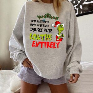 Grinch Hate Christmas T-shirt