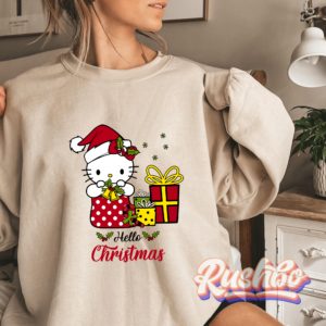 Merry Christmas Hello Kitty Sweatshirt