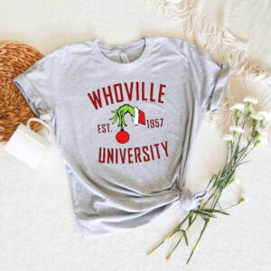 Whoville University Christmas Shirt