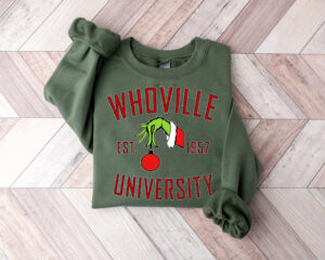 Whoville University Christmas Shirt