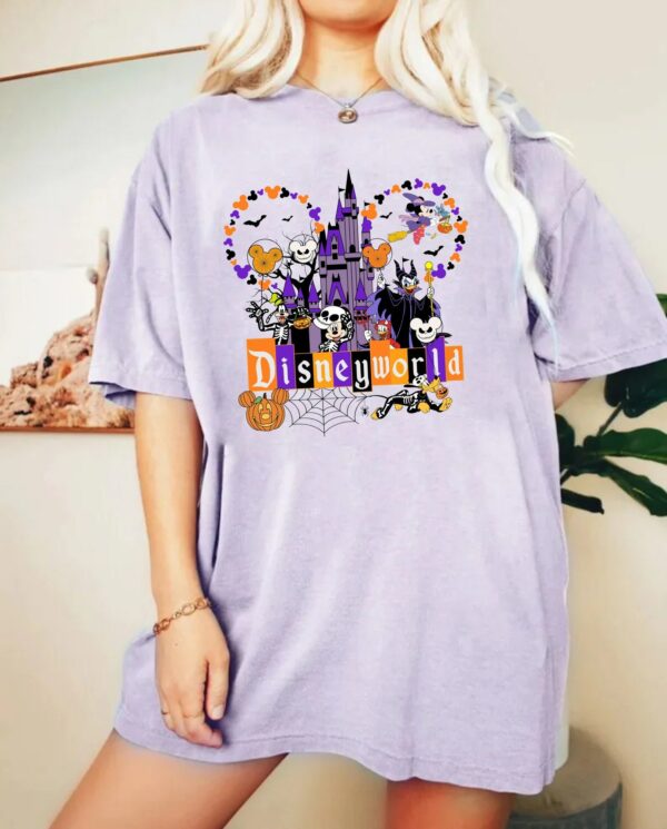 Spooky Mouse And Friends Disneyworld Disney Halloween Party Shirt