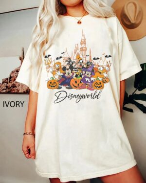 Vintage Disneyworld Halloween Disneyland Shirt