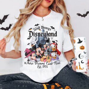 Halloween Walt Disney's Disneyland Est 1955 Shirt