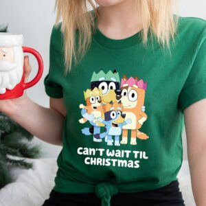 Bluey Family Christmas T Shirt