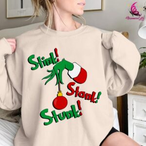 Merry Grinchmas Stink Stank Stunk Christmas Shirt