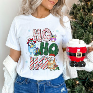 Bluey Dog Hohoho Christmas Shirt