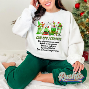Grinch Cup Of Fuckoffee Christmas Sweatshirt