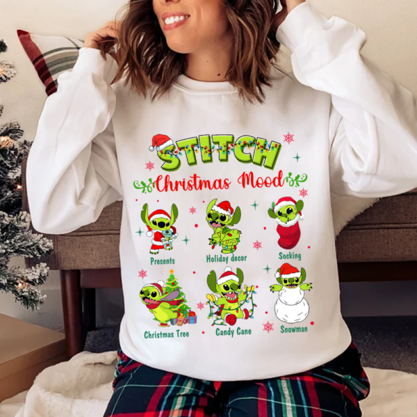 Stitch Christmas Mood Sweatshirt