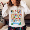 Christmas Bluey And Bingo Family Shirt