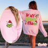 Grinchmas In My Grich Era Double Sided Crewneck Sweatshirt